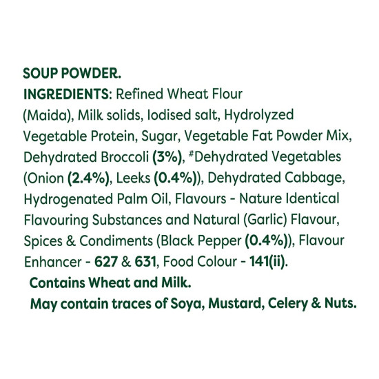 Knorr Cream of Broccoli Soup 50g - Made with Real Vegetables