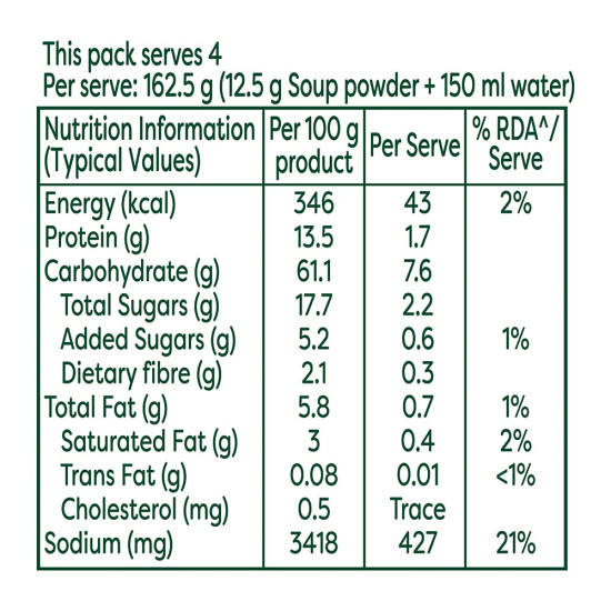 Knorr Cream of Broccoli Soup 50g - Made with Real Vegetables