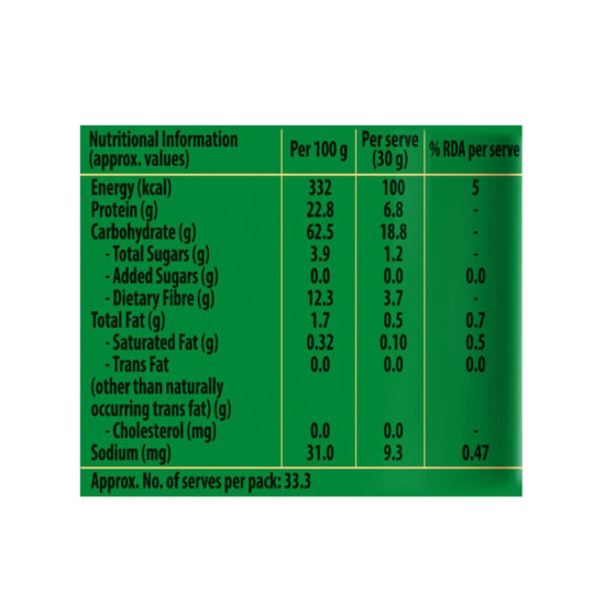 Aashirvaad Organic Urad Whole Dal, 1kg - Certified Organic Pulses
