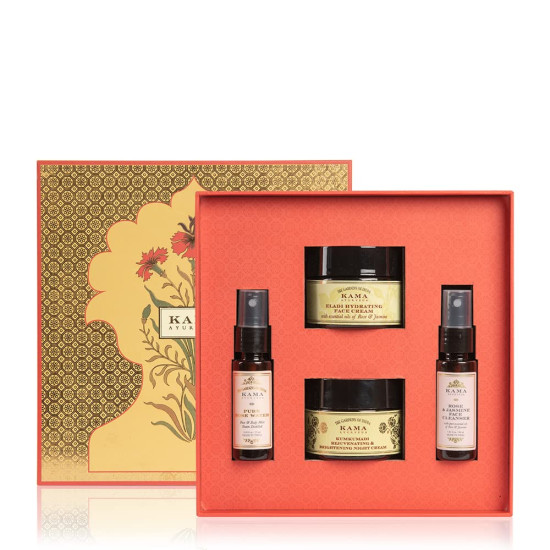 Kama Ayurveda Daily Skincare Ritual Gift Box - Complete Skincare Solution