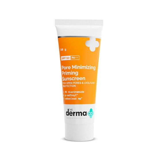 The Derma Co Pore Minimizing Priming Sunscreen - SPF 50 & PA+++