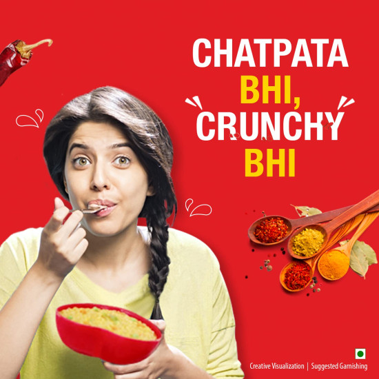 Saffola Masala Oats Karara Crunch - Classic Masala with Crunchy Bits