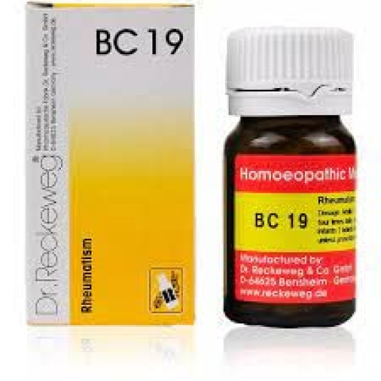Dr. Reckeweg Bio-Combination 19 Tablets - Bone, Joint and Muscle Care
