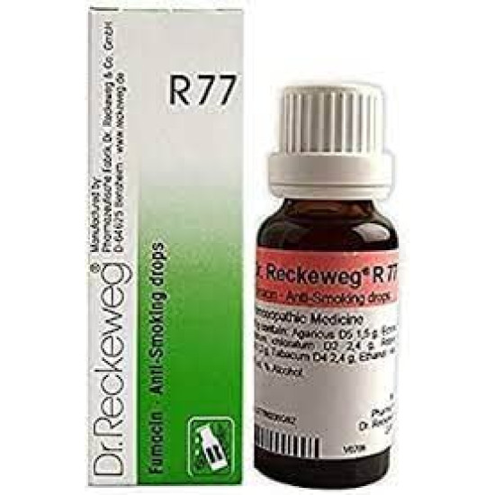 Dr. Reckeweg R77 Anti-Smoking Drops - General Wellness Pack Of 2