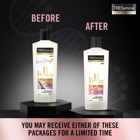 Tresemme Keratin Repair Bond Strength Conditioner 190ml - Protein Bond Plex Technology