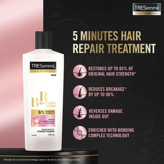 Tresemme Keratin Repair Bond Strength Conditioner 190ml - Protein Bond Plex Technology