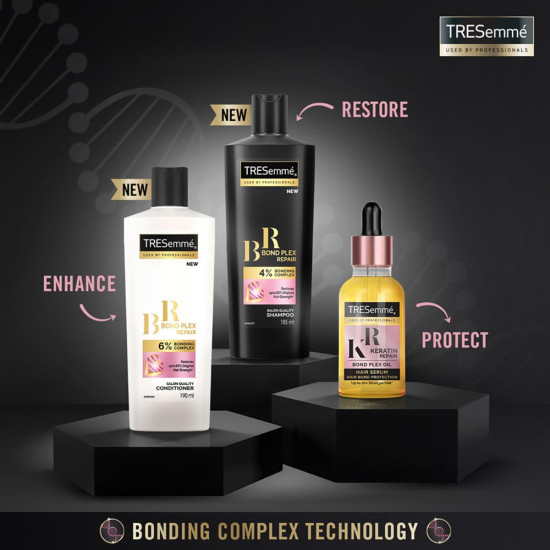 Tresemme Keratin Repair Bond Strength Conditioner 190ml - Protein Bond Plex Technology