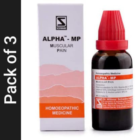 Dr Willmar Schwabe India Alpha - MP Drop 30 ML |Pack Of 3| - Homeopathic Relief