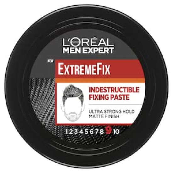 L'Oreal Men Expert Extreme Fix Indestructible Fixing Paste - Ultra Strong Hold