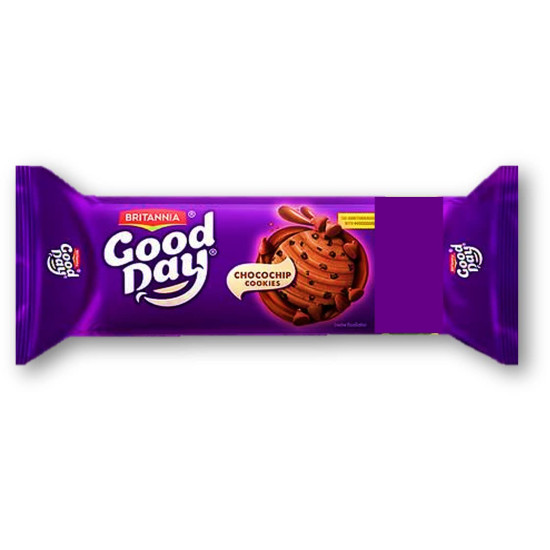 Britannia Good Day Chocochip Cookies 111g - Delicious Chocolate Crunch