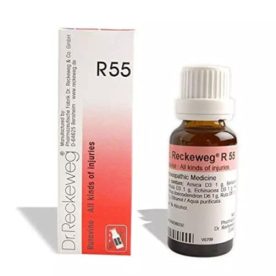 DR RECKEWEG R 55 - Homeopathic Remedy for All Injuries