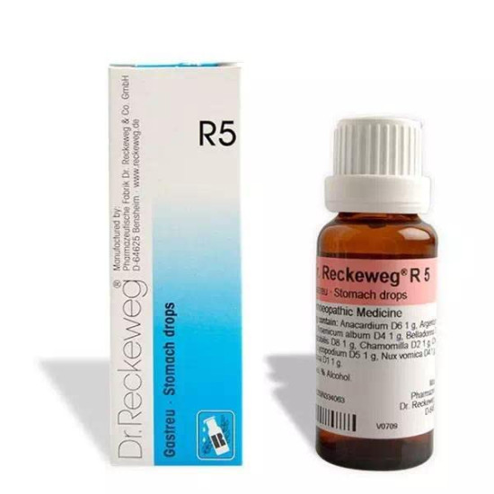 Dr. Reckeweg R 05 Stomach 22 Ml - Natural Digestive Aid