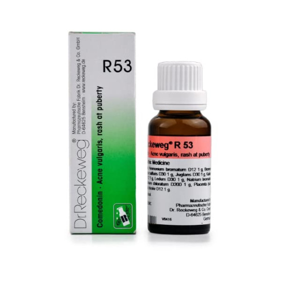 Dr. Reckeweg R 53 Acne Vulgaris 22 ml - Homeopathic Acne Treatment