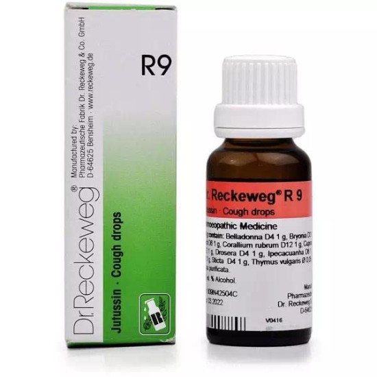 DR RECKEWEG R 09 COUGH 22 ML - Effective Cough Relief