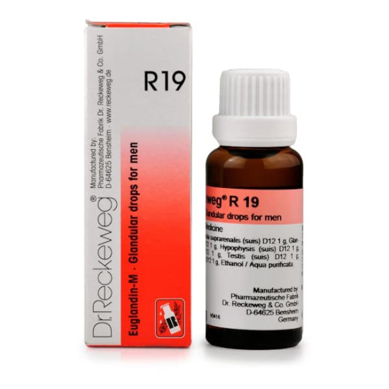 Dr. Reckeweg R 19 Glandular Men 22 Ml - Hormonal Balance Solution