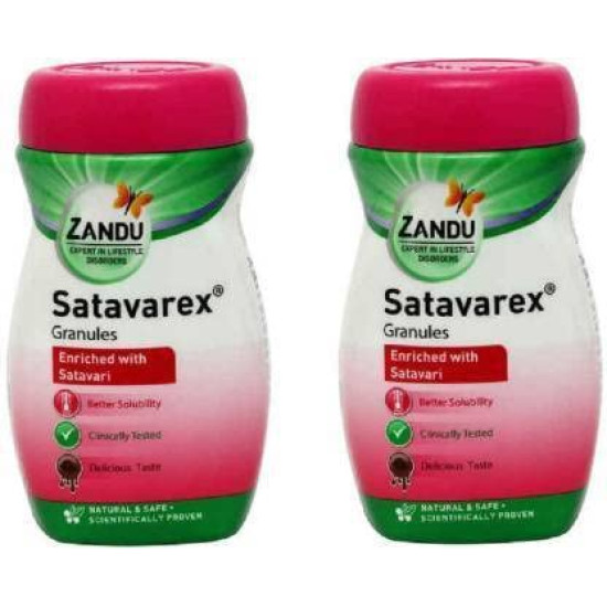 Zandu Satavarex Granules for women (Pack of 2)