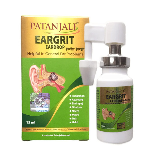 Patanjali Divya Eargrit Eardrop 15 ml