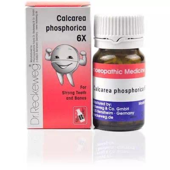 Dr. Reckeweg Calcarea Phosphorica Biochemic Tablet 6X - Supports Strong Teeth & Bones