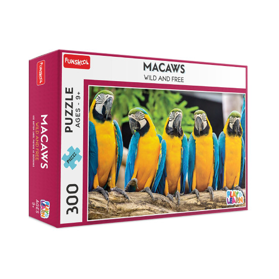 Funskool Macaws Educational Puzzle - 300 Pieces Toy for Kids