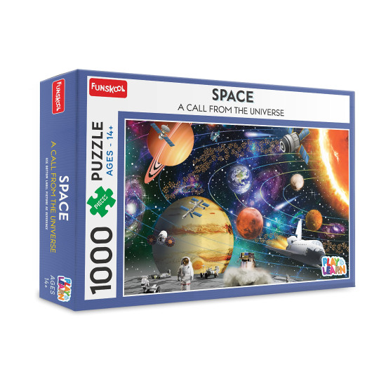 Funskool Space Puzzle - 1000 Pieces Educational Toy for Kids 3+ Funskool Space Puzzle - 1000 Pieces Educational Toy for Kids 3+