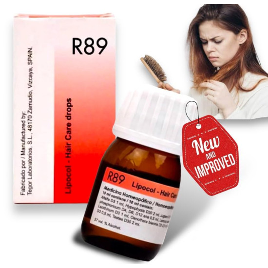Dr. Reckeweg R89 Lipocol Drops - Herbal Hair Care Solution