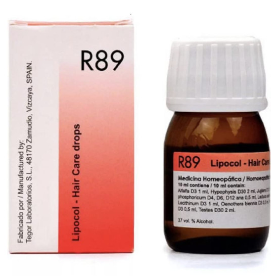 Dr. Reckeweg R89 Lipocol Drops - Herbal Hair Care Solution