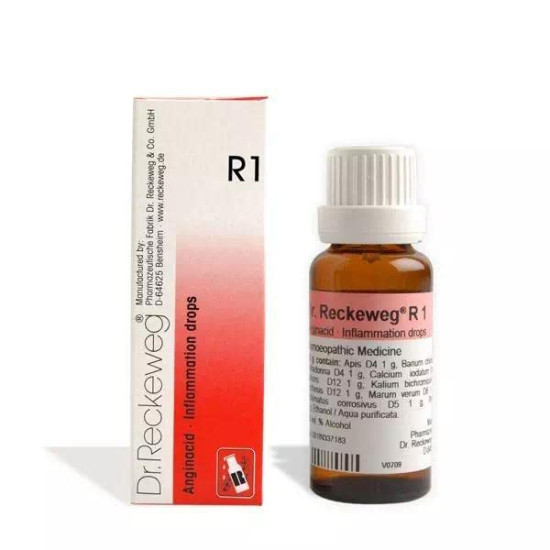 DR RECKEWEG R 01 Inflammation Relief Drops - Effective Homeopathic Solution