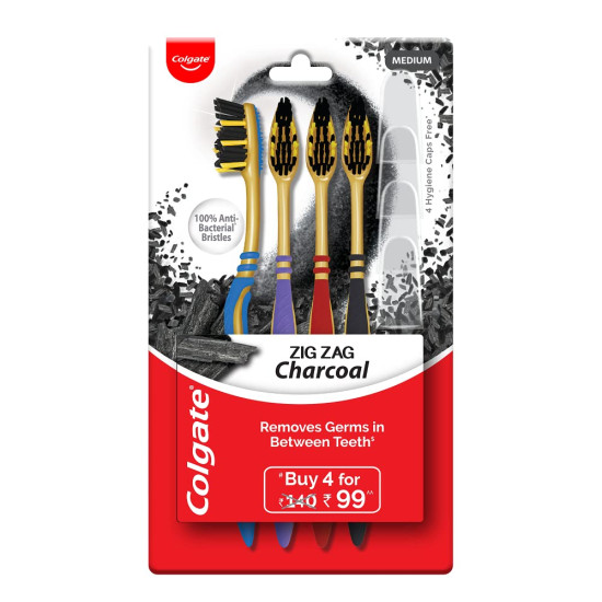 Colgate Visible White O2 & Charcoal Toothbrush Combo - Teeth Whitening & Oral Care Colgate Visible White O2 & Charcoal Toothbrush Combo - Teeth Whitening & Oral Care