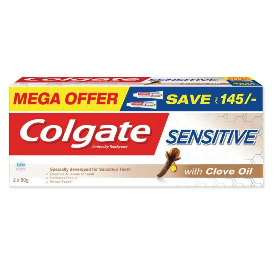 Colgate Gentle Enamel Toothbrush & Sensitive Toothpaste - Ultra Soft & Sensitivity Relief