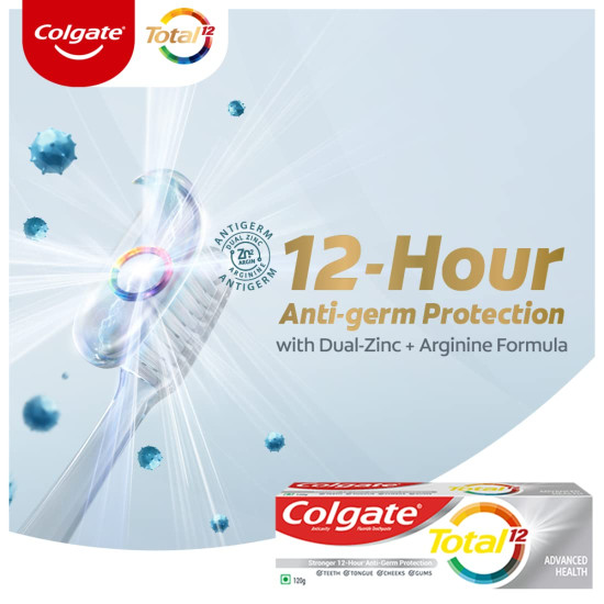 Colgate Gentle Enamel Toothbrush & Total Advanced Health Toothpaste - Superior Oral Care