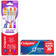 Colgate Strong Teeth Toothpaste & ZigZag Toothbrush - Superior Cavity Protection