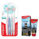 Colgate Gentle Enamel Toothbrush & Batman Toothpaste - Ultra Soft & Fun Colgate Gentle Enamel Toothbrush & Batman Toothpaste - Ultra Soft & Fun