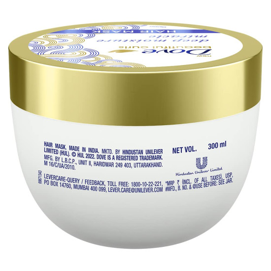Dove Beautiful Curls Deep Moisture Miracle Hair Mask - For Curly Hair Dove Beautiful Curls Deep Moisture Miracle Hair Mask - For Curly Hair