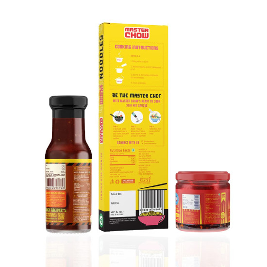 MasterChow Chilli Chowmein Pack - Authentic Indo-Chinese Flavor