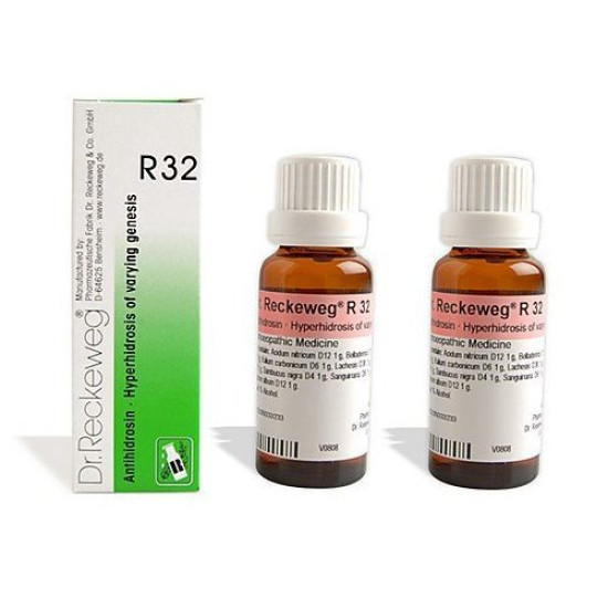 Dr. Reckeweg R32-Hyperhidrosis Drops - Natural Remedy for Excessive Sweating