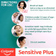 Colgate Sensitive Plus 70g Toothpaste - Cavity Protection Pack of 3