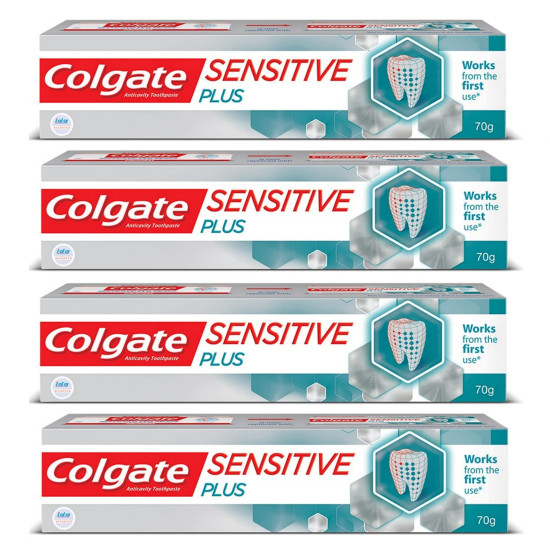 Colgate Sensitive Plus 70g Toothpaste - Trusted Oral Care for Sensitive Teeth Colgate Sensitive Plus 70g Toothpaste - Trusted Oral Care for Sensitive Teeth