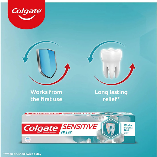 Colgate Sensitive Plus 70g Toothpaste - Trusted Oral Care for Sensitive Teeth Colgate Sensitive Plus 70g Toothpaste - Trusted Oral Care for Sensitive Teeth