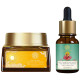 Forest Essentials Soundarya Radiance Cream & Advanced Age Defying Serum - 24K Gold Infused Skincare