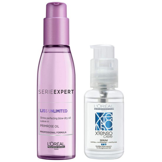 L'OREAL PROFESSIONNEL PARIS Serie Expert Liss Unlimited Blow Dry Serum - Frizz-Free Hair Solution