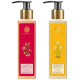 Forest Essentials Silkening Shower Wash - Iced Pomegranate & Kerala Lime and Mashobra Honey & Vanilla