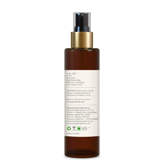 Forest Essentials Facial Tonic Mist Pure Rosewater & Delicate Facial Cleanser Kashmiri Saffron & Neem - Luxurious Natural Skincare