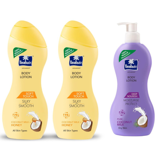 Parachute Advansed Body Lotion Soft Touch & Deep Nourish - Hydrating Coconut Milk
