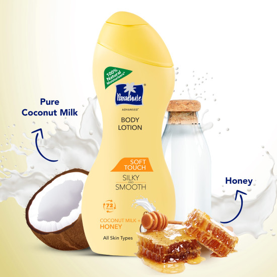 Parachute Advansed Body Lotion Soft Touch & Deep Nourish - Hydrating Coconut Milk