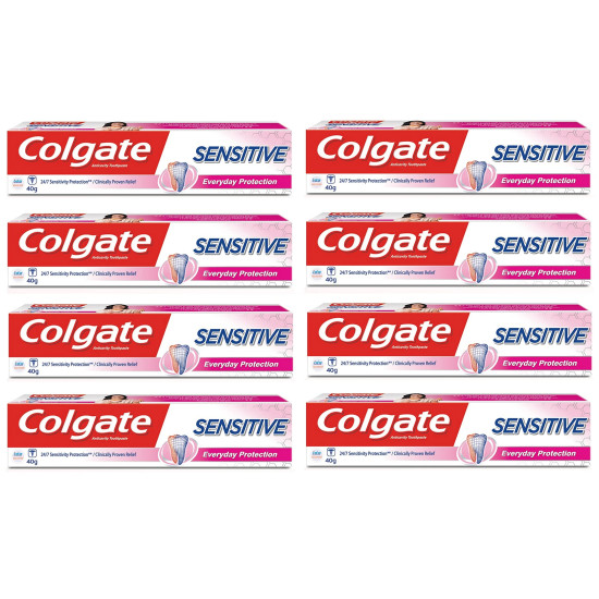 Colgate Sensitive Everyday Protection 40g Toothpaste - Gentle Oral Care