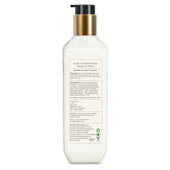 Forest Essentials Hair Conditioner & Facial Cleanser - Natural Repair & Nourishment