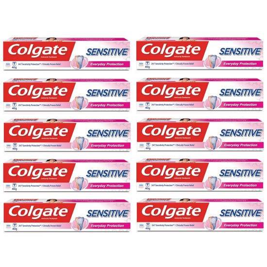 Colgate Sensitive Everyday Protection 40g Toothpaste - Gentle Oral Care