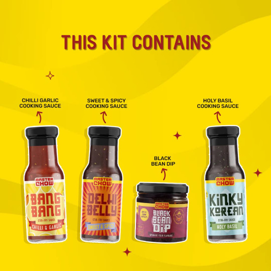 MasterChow Flavour Power Sauce Combo - Enhance Your Culinary Creations MasterChow Flavour Power Sauce Combo - Enhance Your Culinary Creations