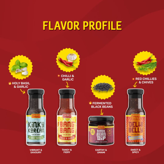 MasterChow Flavour Power Sauce Combo - Enhance Your Culinary Creations MasterChow Flavour Power Sauce Combo - Enhance Your Culinary Creations
