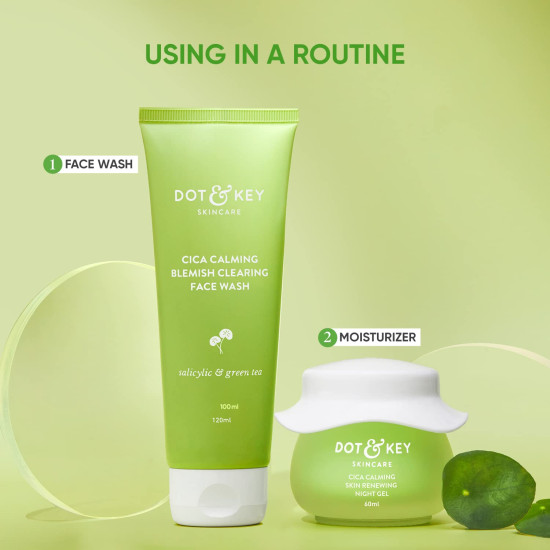 Dot & Key Cica Niacinamide Skincare Combo - For Oily & Acne Prone Skin